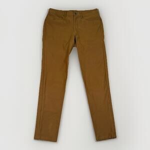 Lululemon Pants Men's Size 30x31 Brown ABC Utilitech Slim Fit 5 Pocket Logo